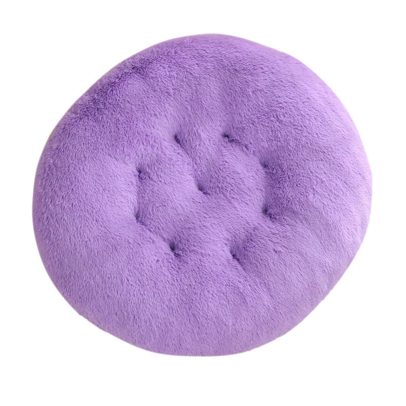 Round Plush Warm Bed