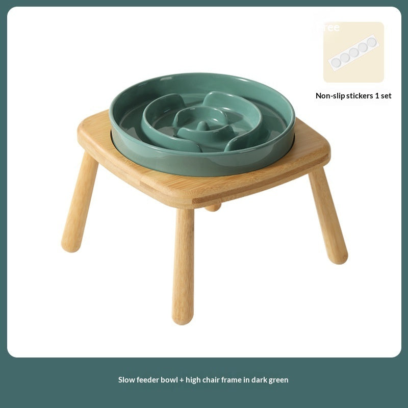 Ceramic Slow Feeding Bowl