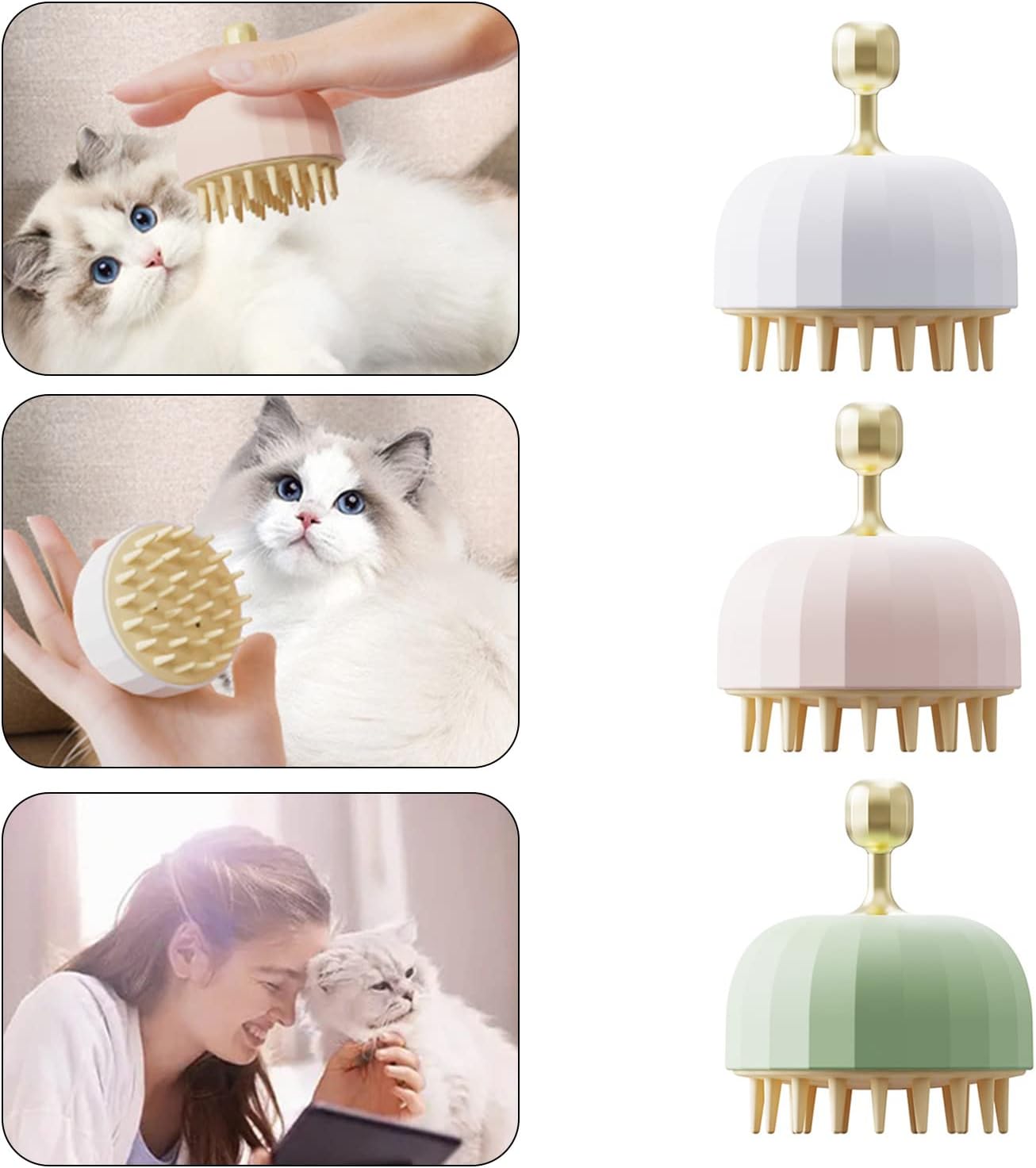 Bath Shampoo Massage Brush