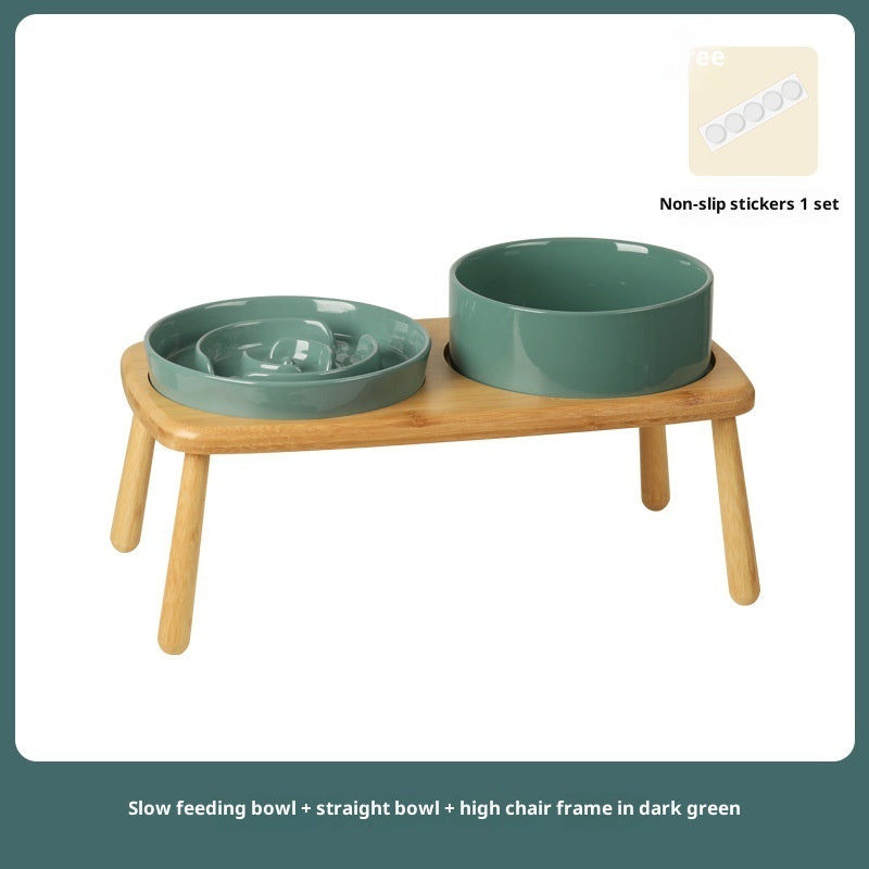 Ceramic Slow Feeding Bowl