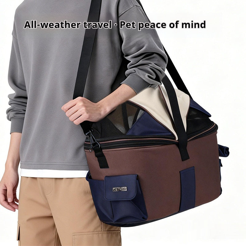 Foldable Canvas Rear Carrier