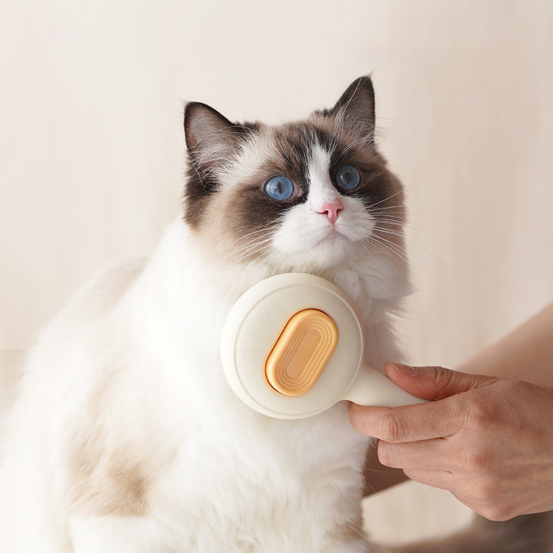 Pet Hair Removal Grooming Comb Stainless Steel Brush Tool