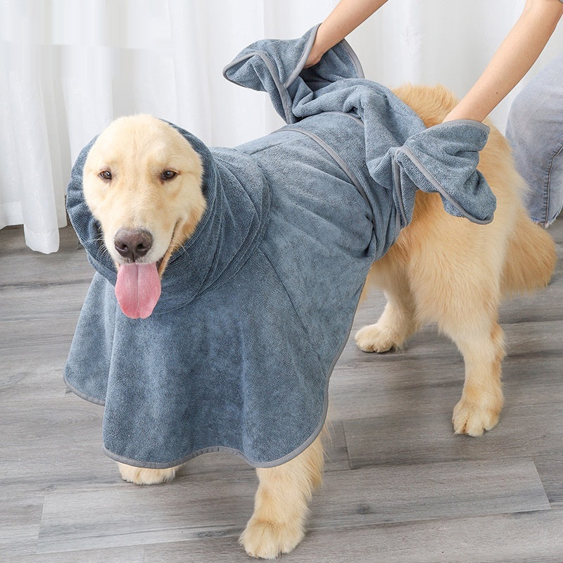 Pet Cotton Bath Towel Strong Absorbent Quick Drying Cloth