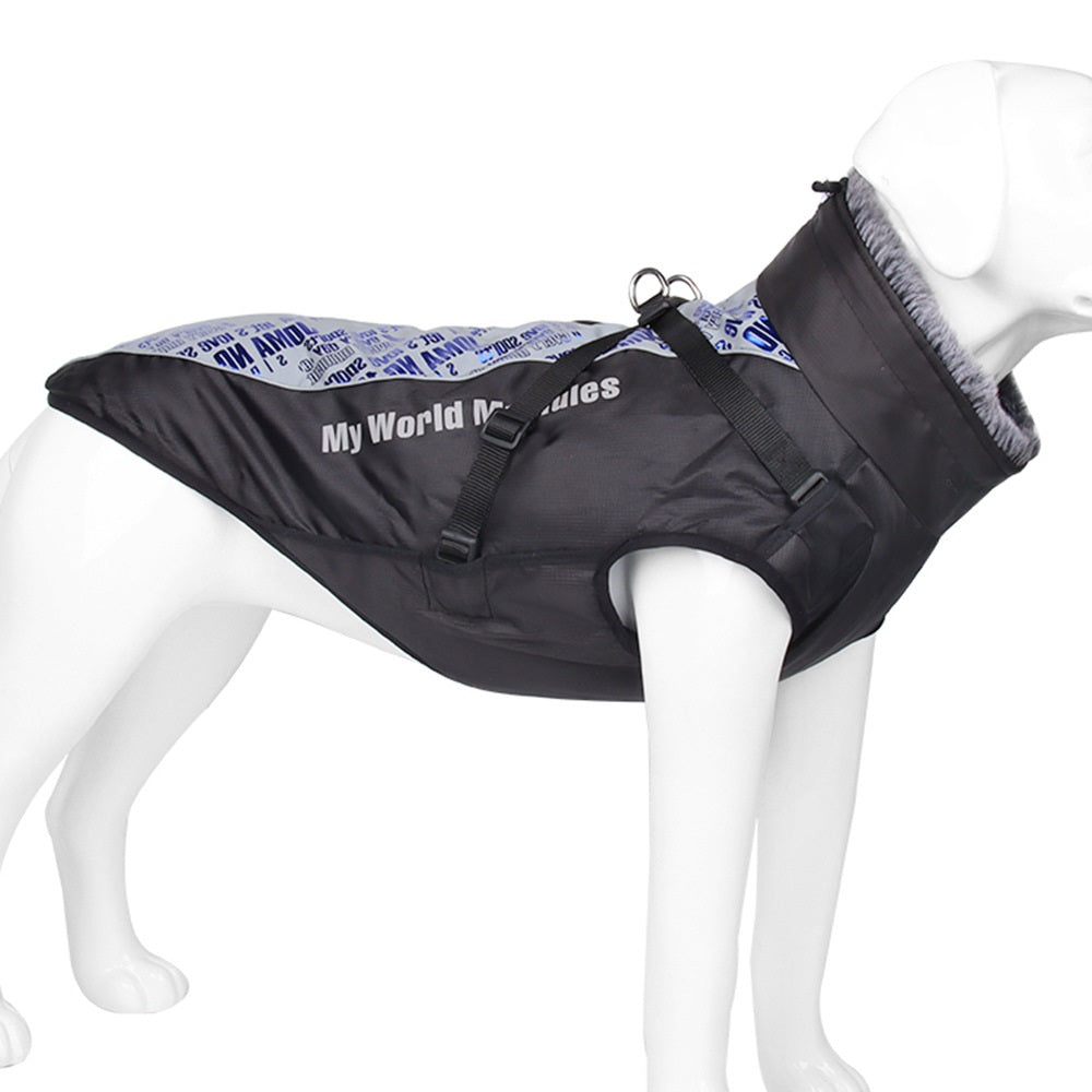 Pet Warm Waterproof Reflective Jacket Clothing Coat