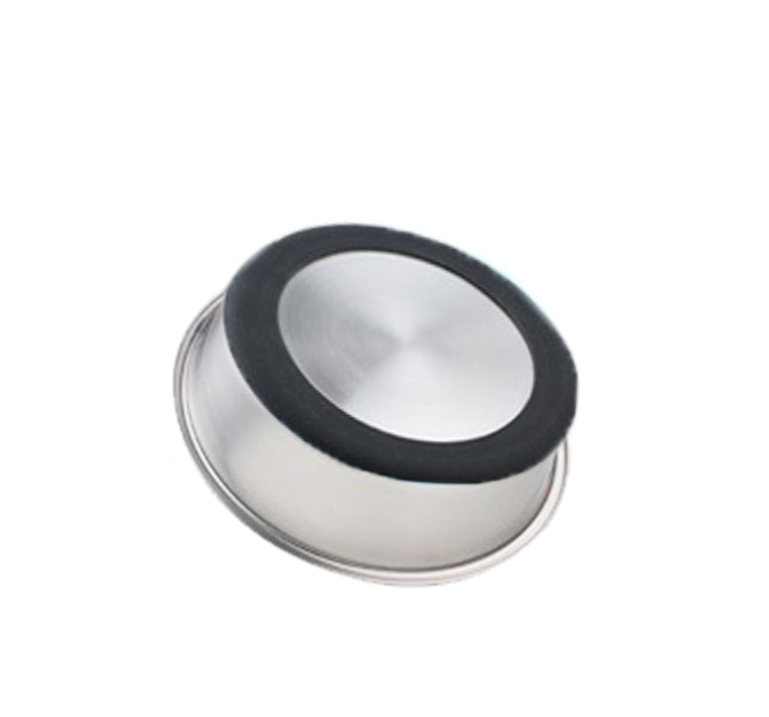 Silicone and Stainless Steel Pet Feeding Bowl