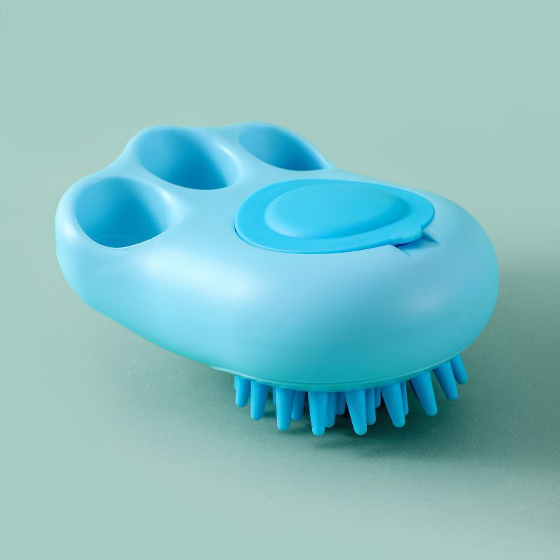 Pet Bath Massage Brush Grooming Comb Cleaning Tool