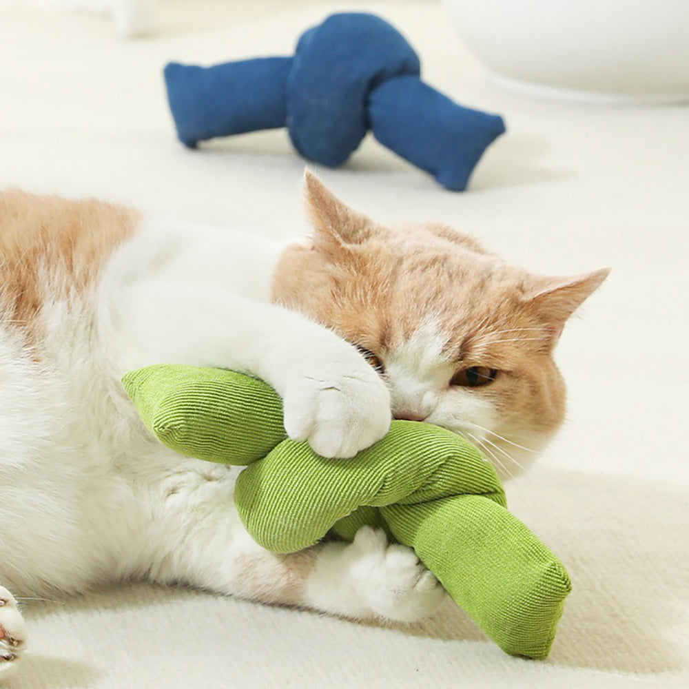 Interactive Pet Cotton Rope Tug Chew Knot Toy
