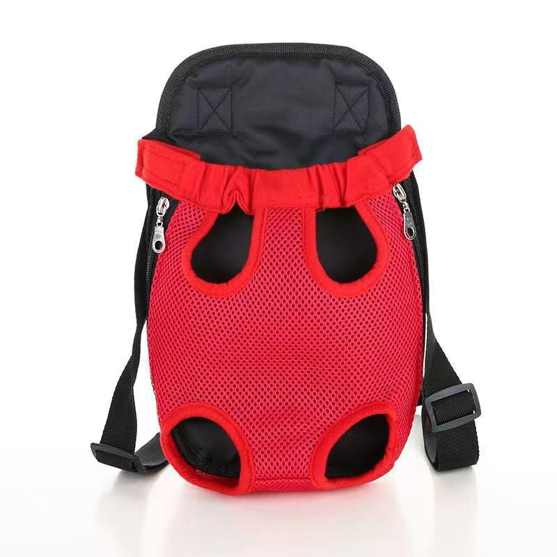 Pet Carrier Backpack Breathable Adjustable Portable Travel Bag