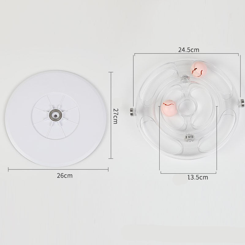 Interactive Pet Turntable Educational Play Toy