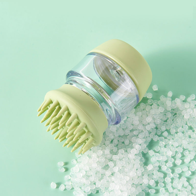 Multifunctional Pet Bath Massage Grooming Comb Brush