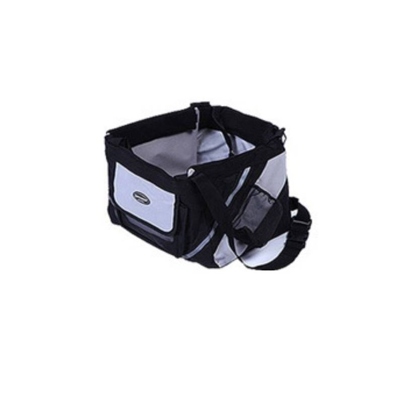 Pet Bicycle Carrier Removable Handlebar Front Bike Basket Bag