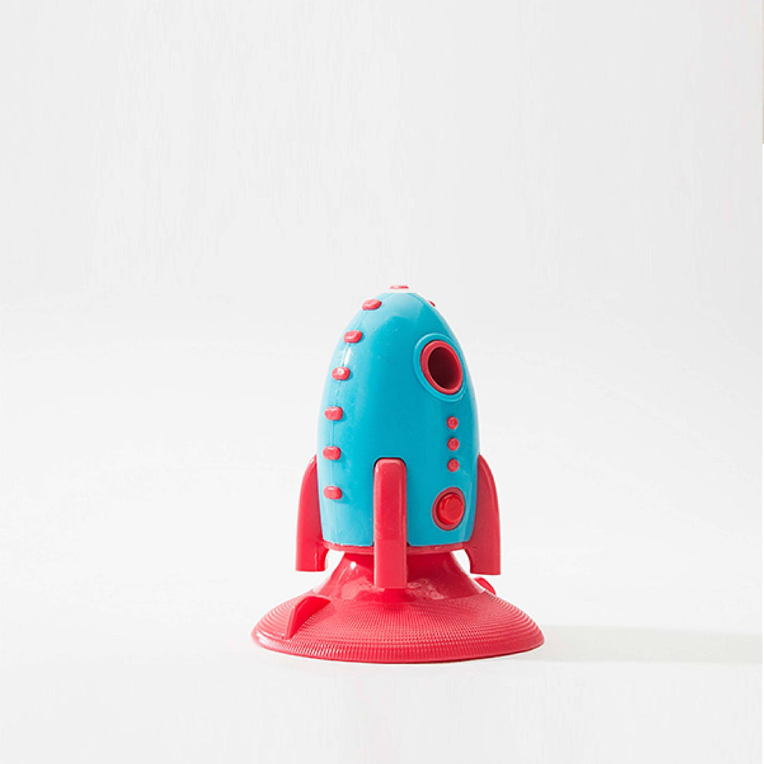 Rocket Shape Pet Food Dispenser Bite Resistant Toy
