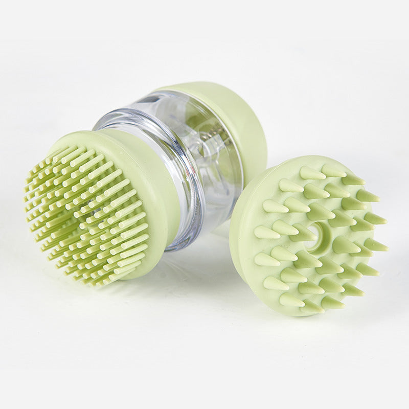 Multifunctional Pet Bath Massage Grooming Comb Brush