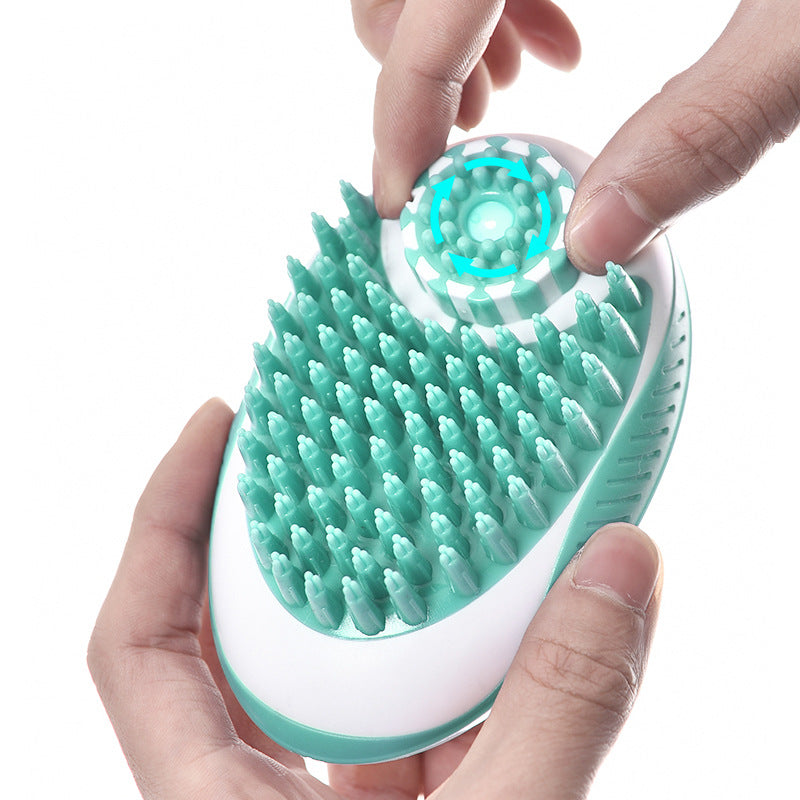 Pet Bath Massage Hair Removal Grooming Brush Tool