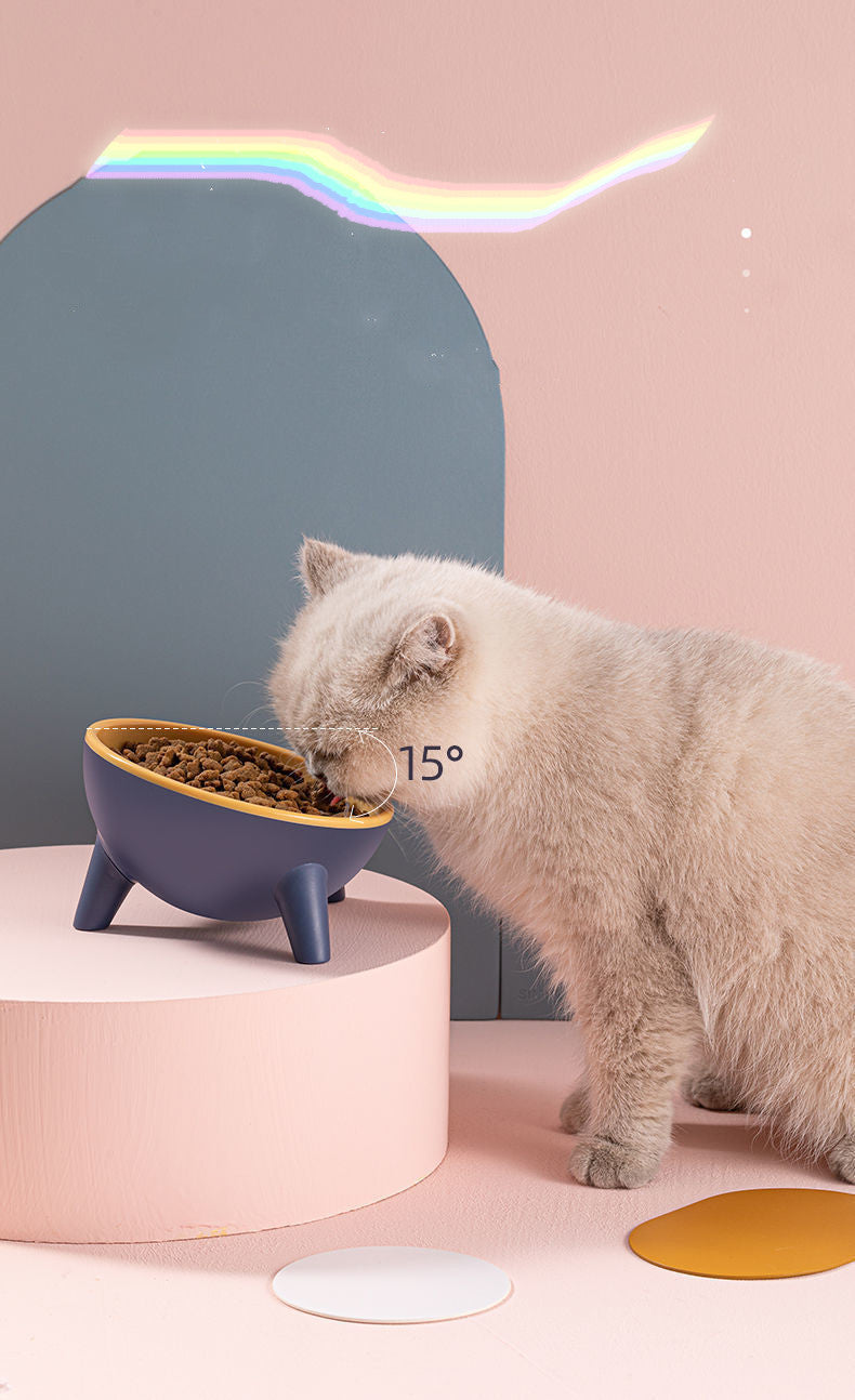 Pet Feeding Bowl Stand Nordic Style Food Bowl