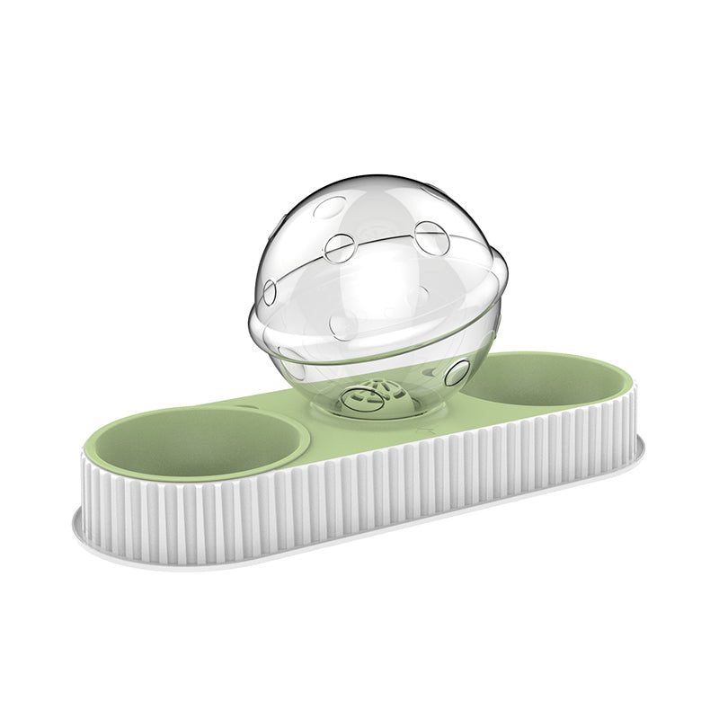 Automatic Plastic Pet Feeding and Water Bowl