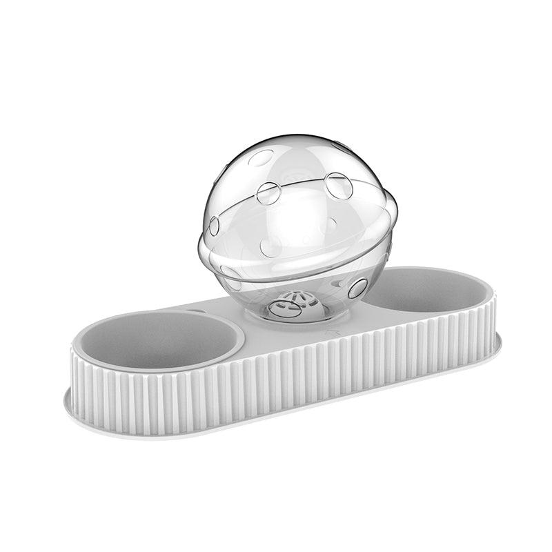 Automatic Plastic Pet Feeding and Water Bowl