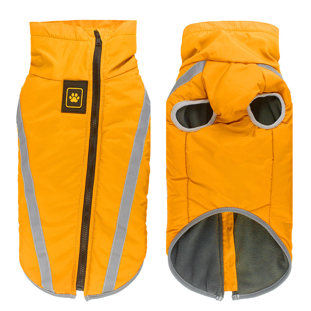 Pet Winter Reflective Padded Warm Jacket Apparel
