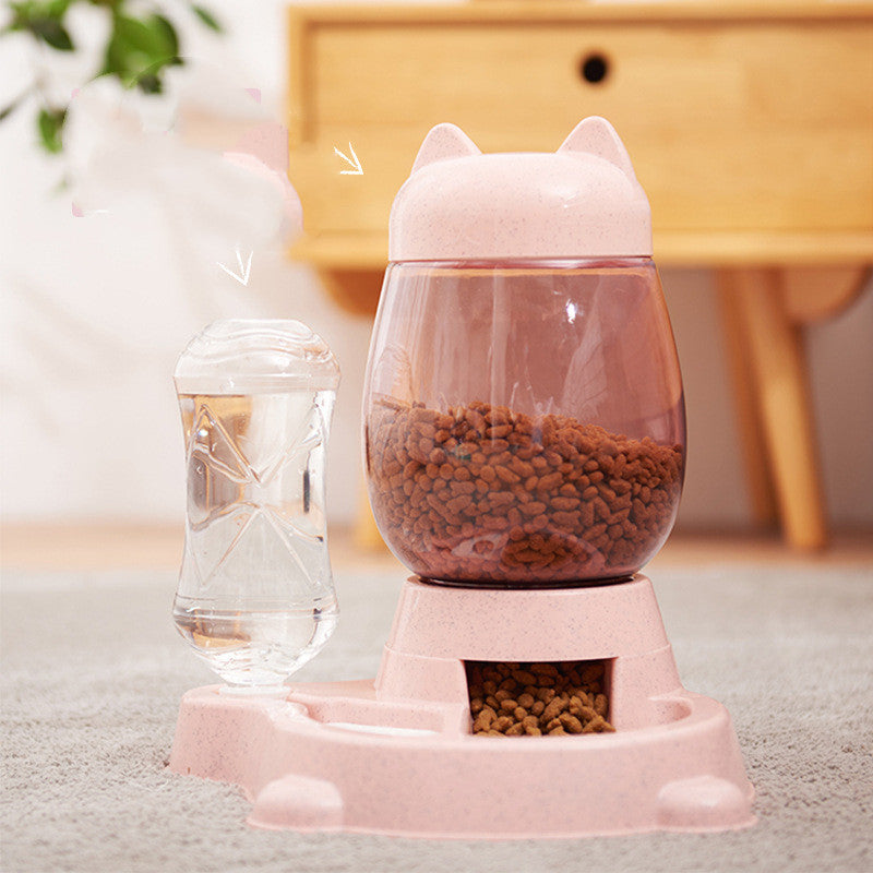 Pet Automatic Drinking And Feeding Bowl