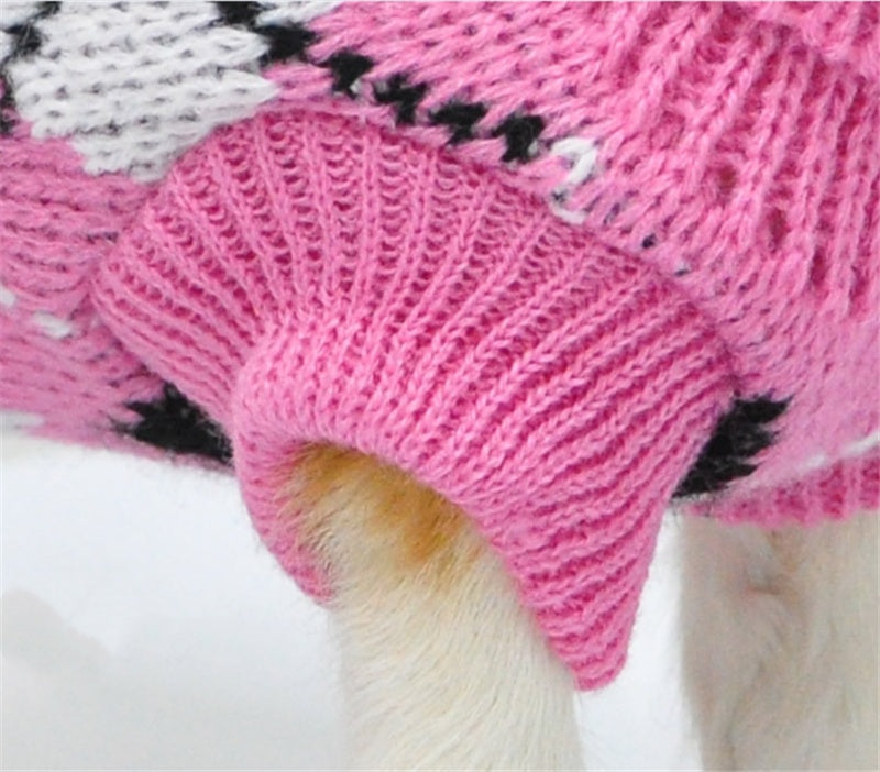 Pet Sweater Clothing Apparel Warm Outfit