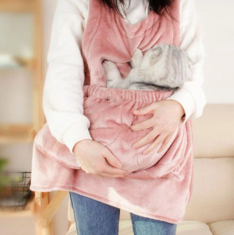 Pet Carrier Apron Outdoor Travel Hanging Sling Bag
