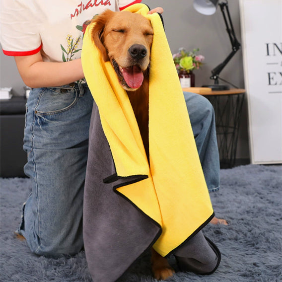 Pet Super Absorbent Quick Dry Bath Towel Cloth