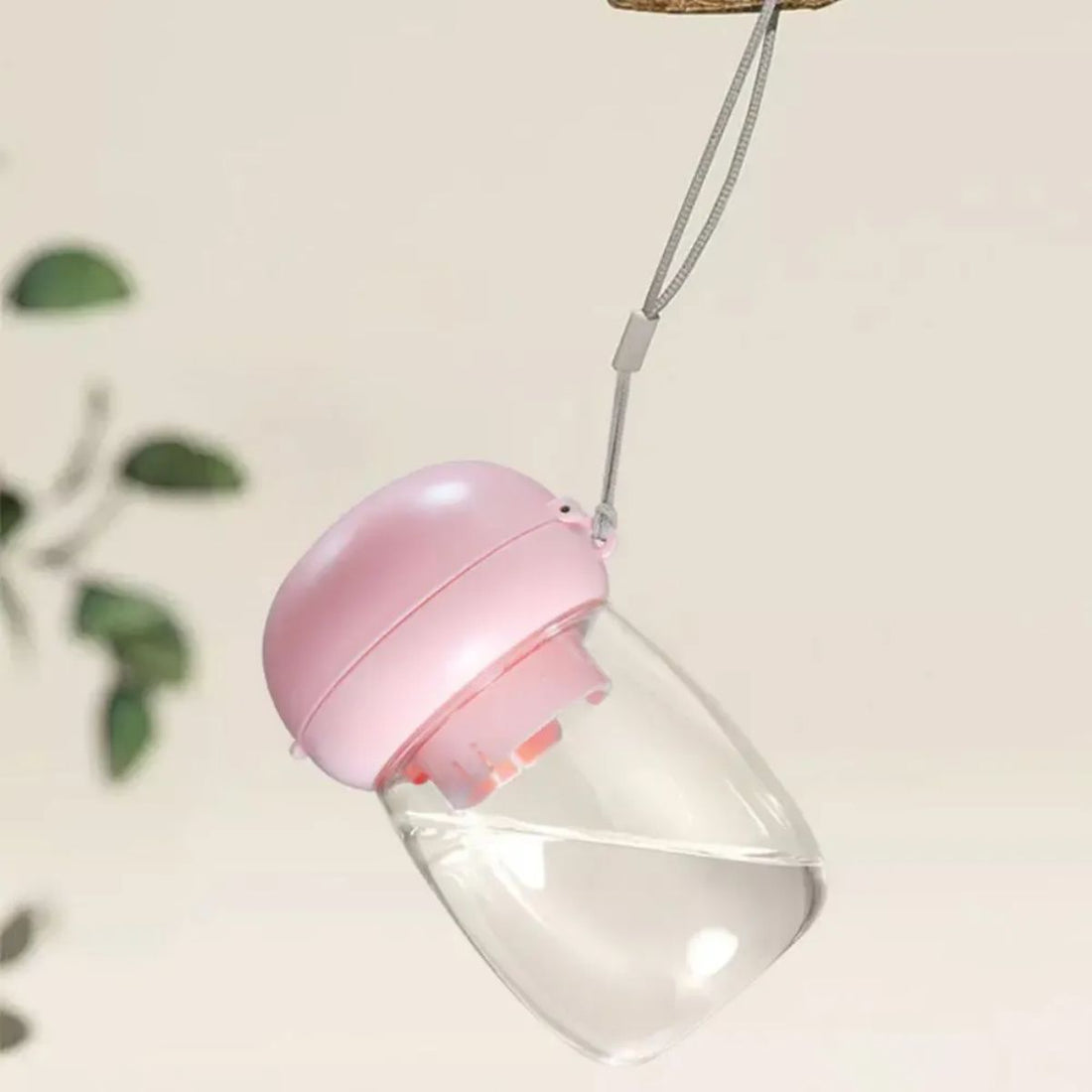 Portable Outdoor Pet Water Bottle with Lanyard