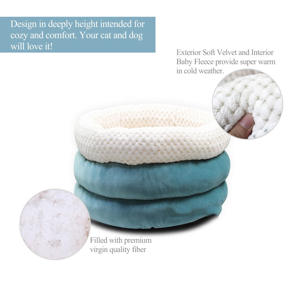 Semi-Closed Round Ice Bed