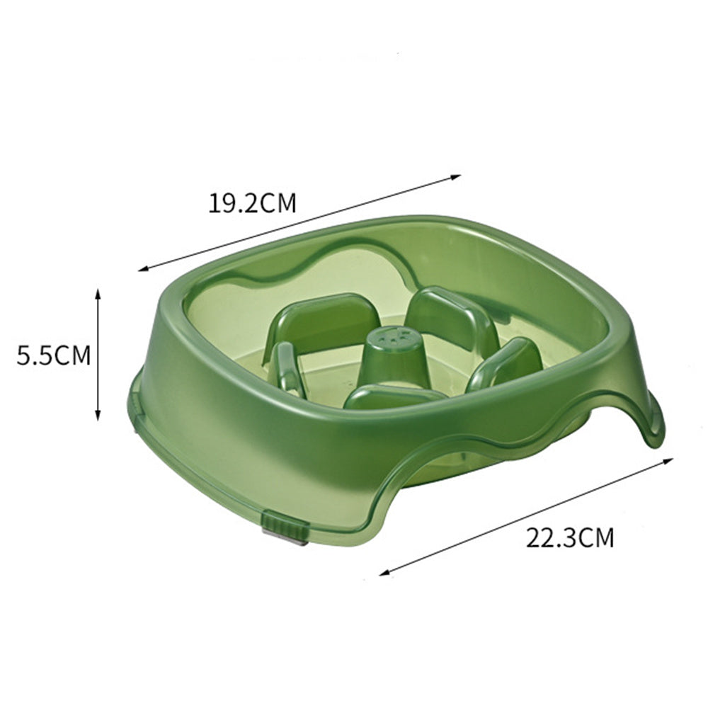 Pet Anti Choking Slow Feeding Water Bowl