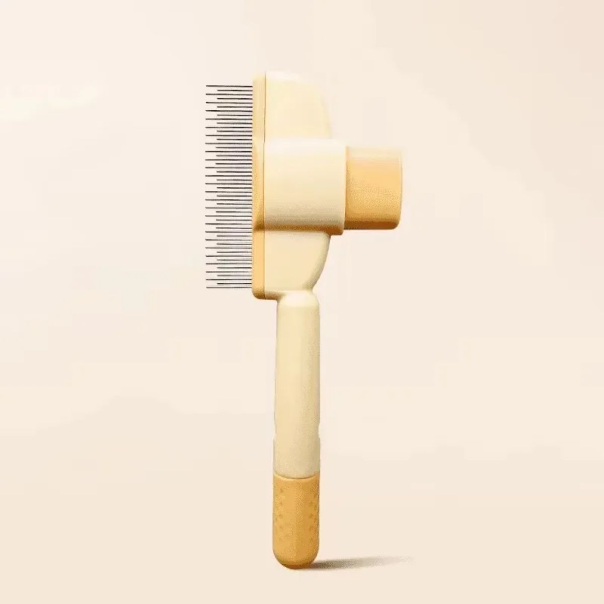 Pet One-Click Grooming Brush Gentle Hair Removal Anti-Mite Tool