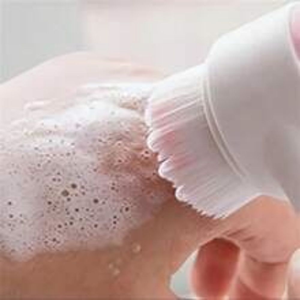 Pet Nylon Paw Brush Gentle Grooming Massage Tool