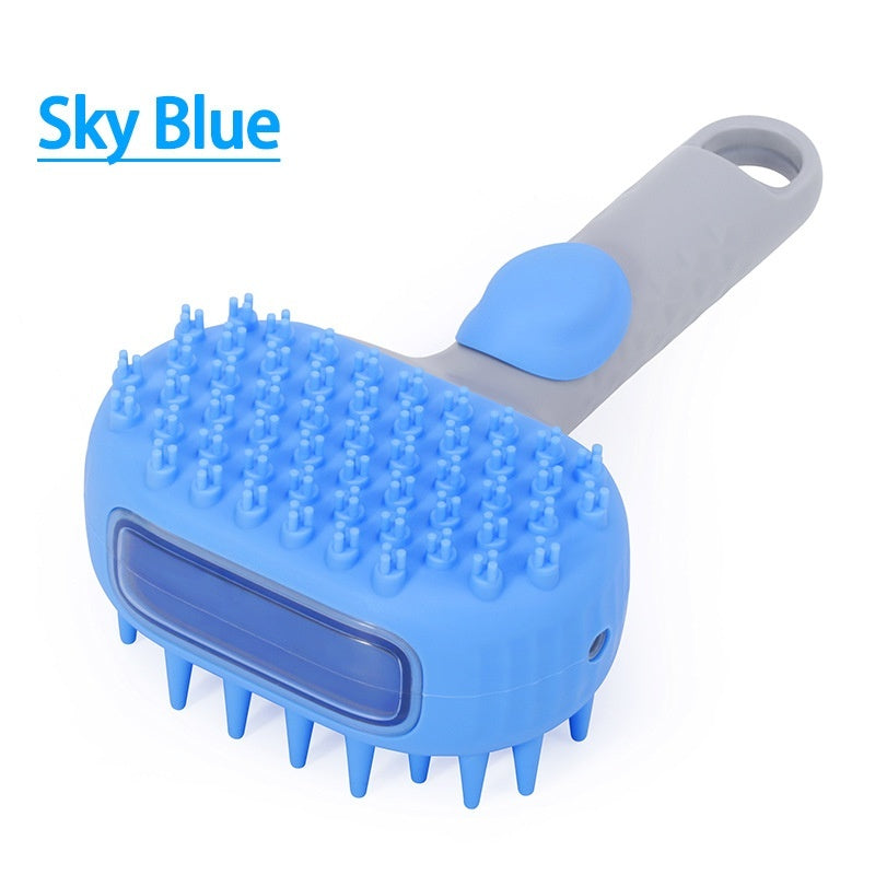 Pet Shower Bath Floating Hair Cleaning Brush Tool