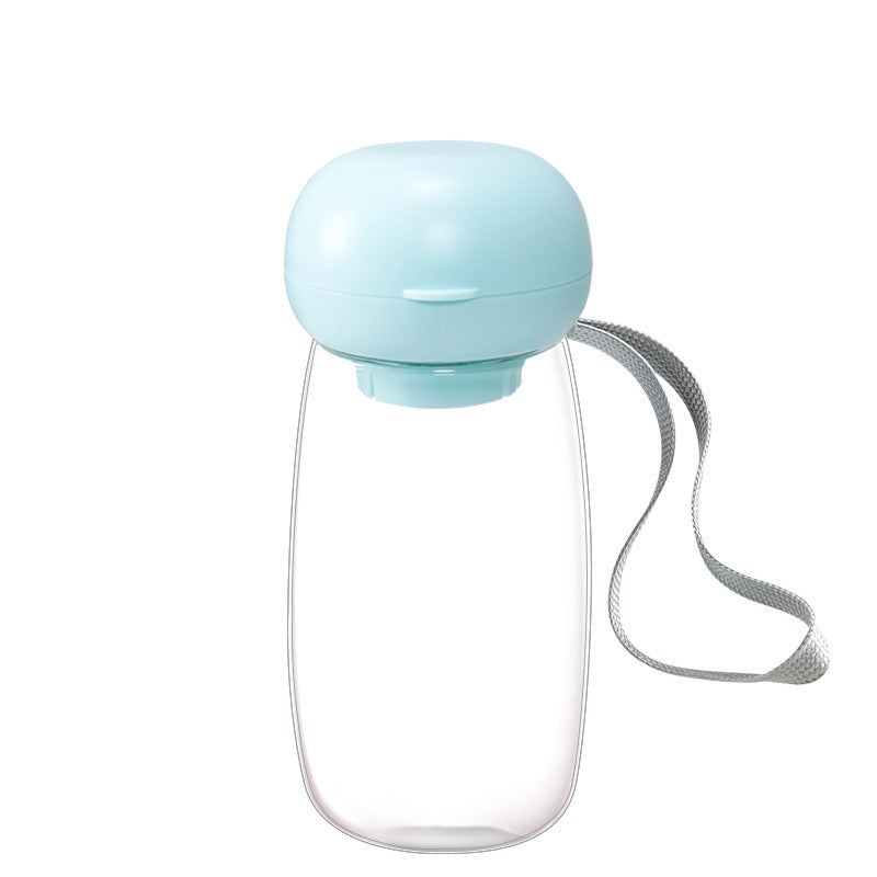 Portable Outdoor Pet Water Bottle with Lanyard
