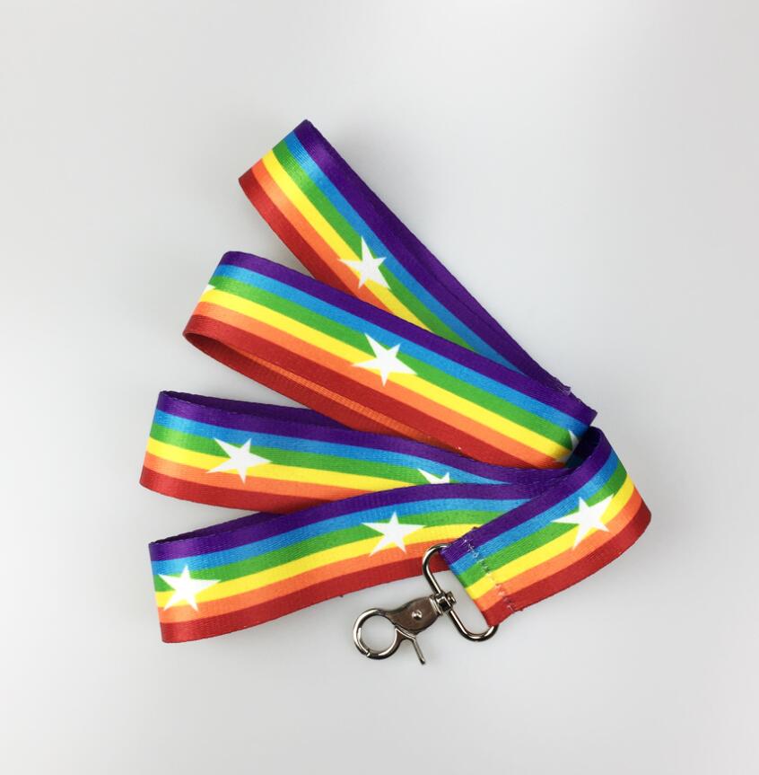 Pet Rainbow Chain Leash Cool Durable Control Lead