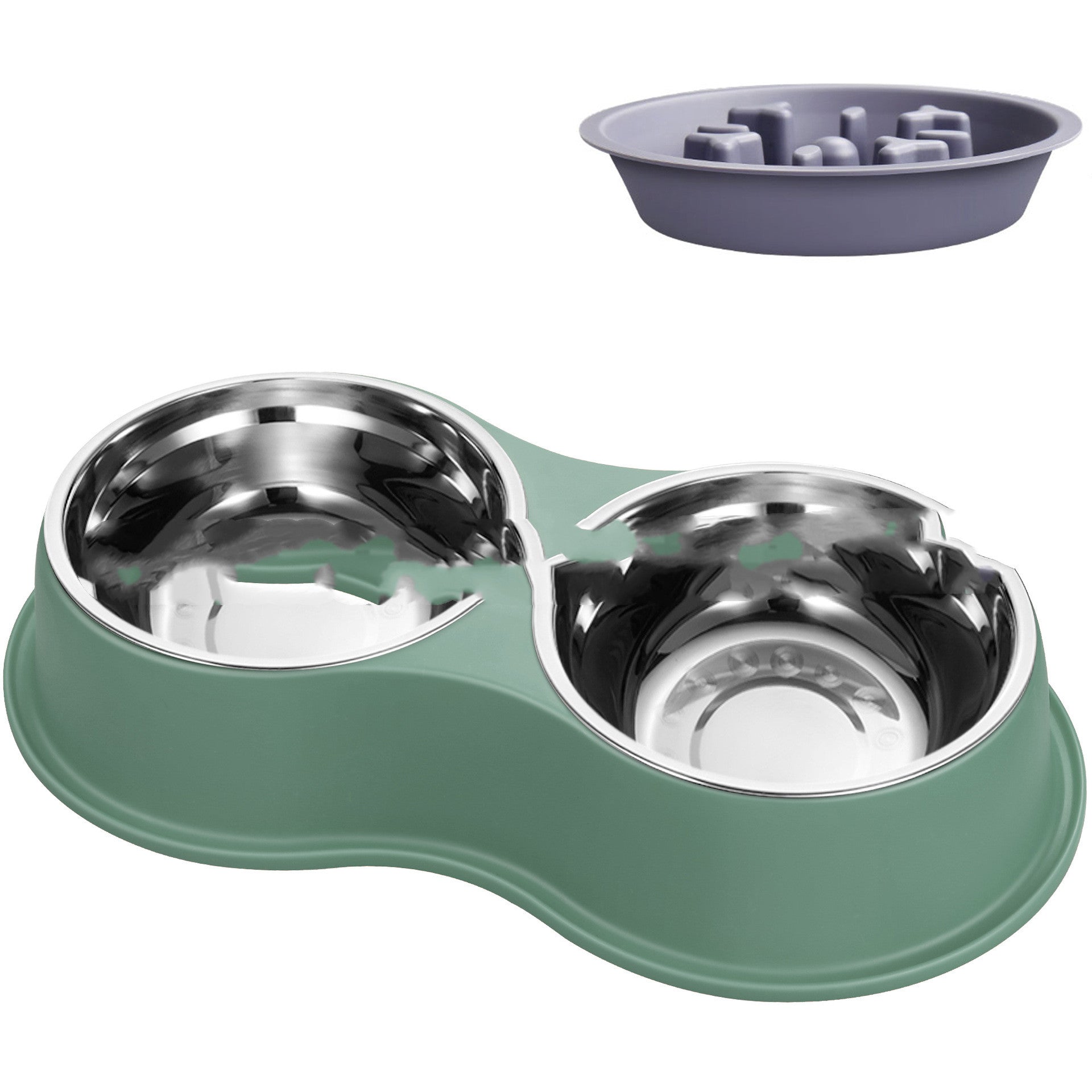 Removable Slow Feeding Pet Bowl