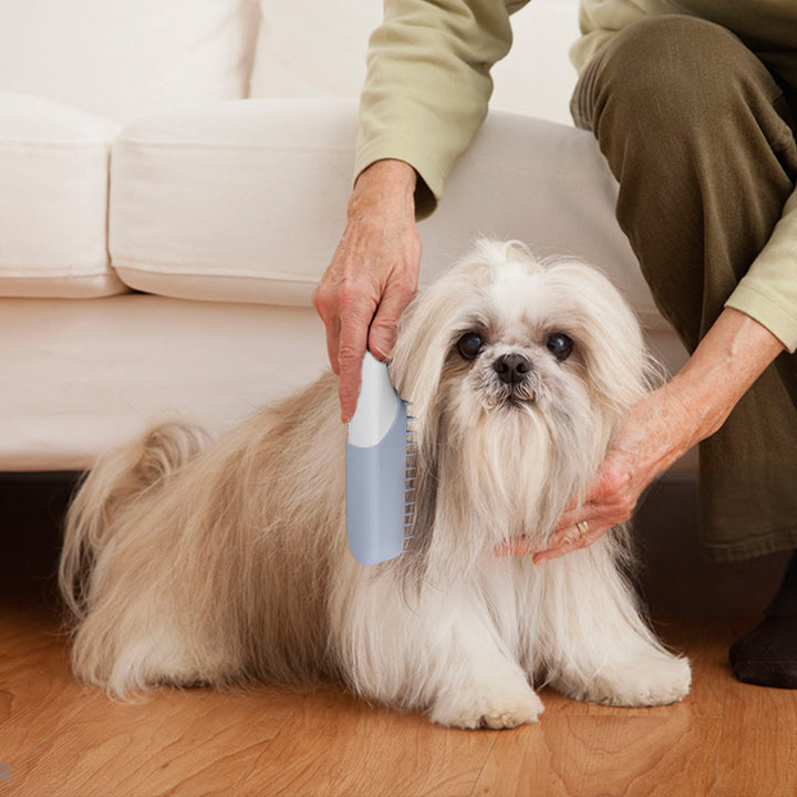Pet Silicone Massage Brush Deodorizing Grooming Cleaning Comb