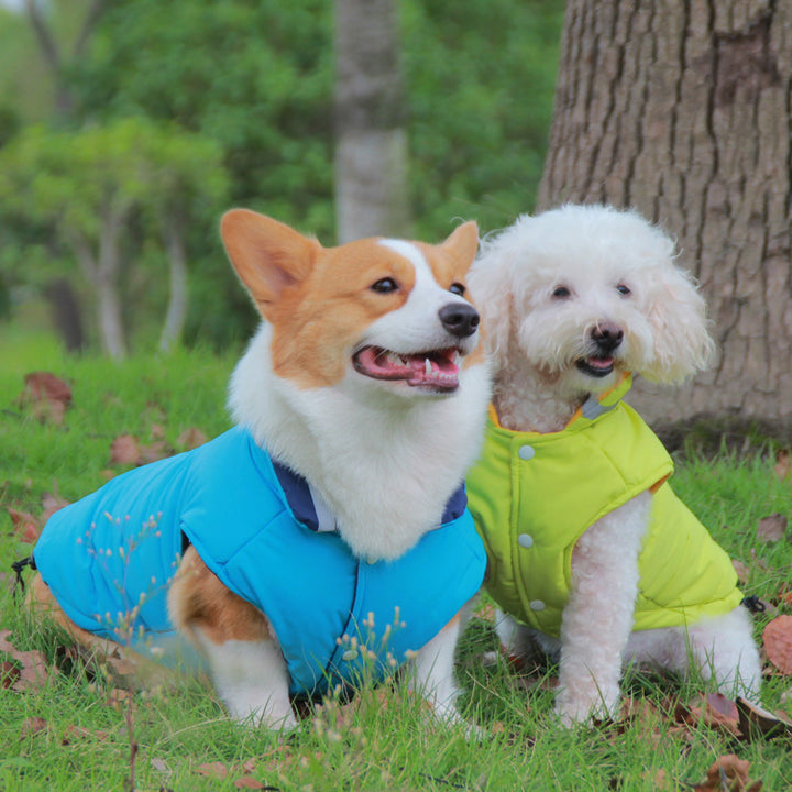 Thickened Waterproof Double-Sided Reflective Pet Jacket