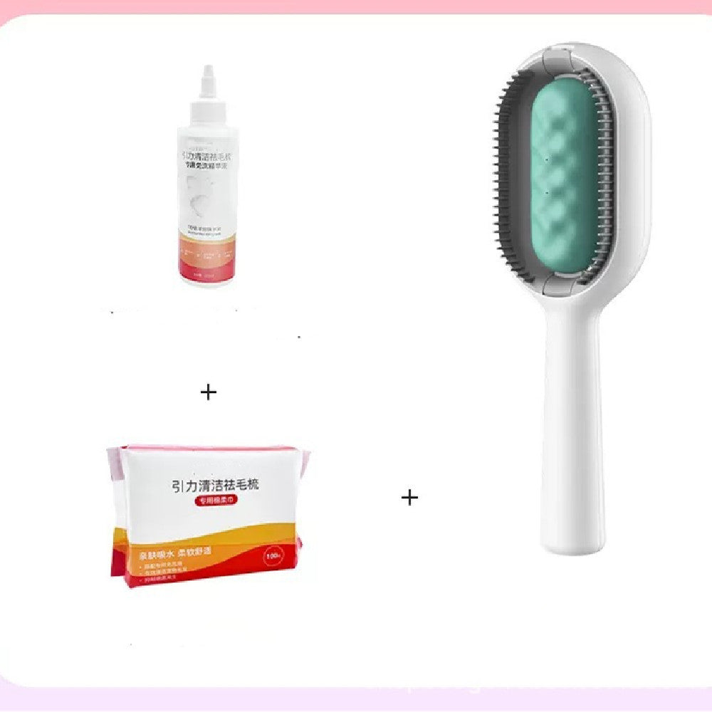 Pet Dematting Grooming Brush Hair Removal Cleaning Comb Tool
