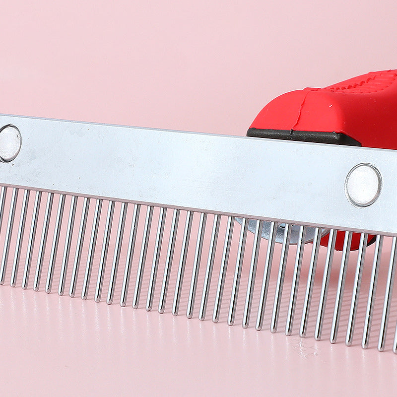 Pet Extra-Large Rake Grooming Comb Deshedding Brush Tool