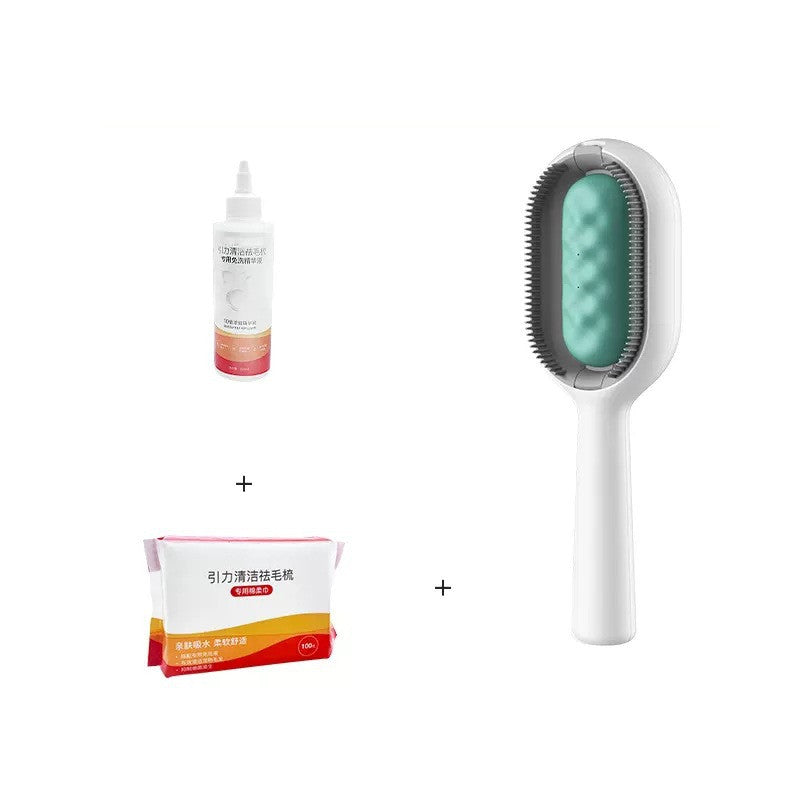 Pet Dematting Grooming Brush Hair Removal Cleaning Comb Tool