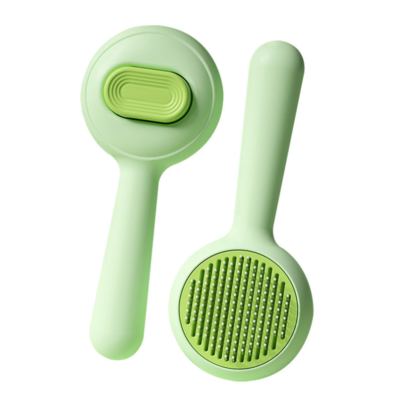 Pet Hair Removal Grooming Comb Stainless Steel Brush Tool