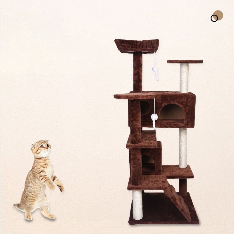 Luxury Pet Climbing Frame Interactive Play Toy