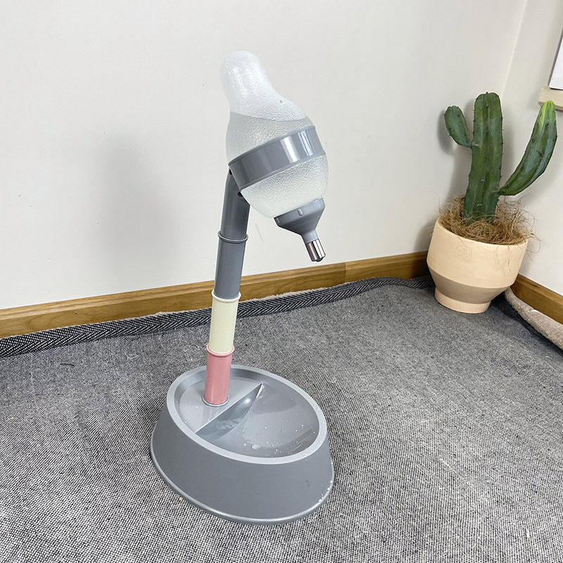 Adjustable Pet Automatic Water Dispenser Feeding Bowl Stand