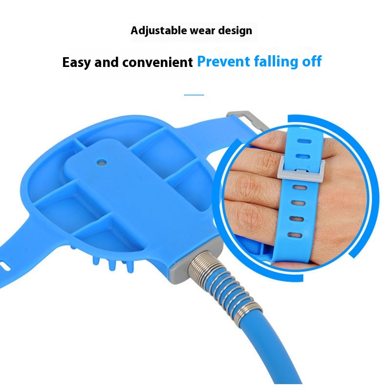 Pet Bathing Silicone Glove Shower Massage Cleaning Tool
