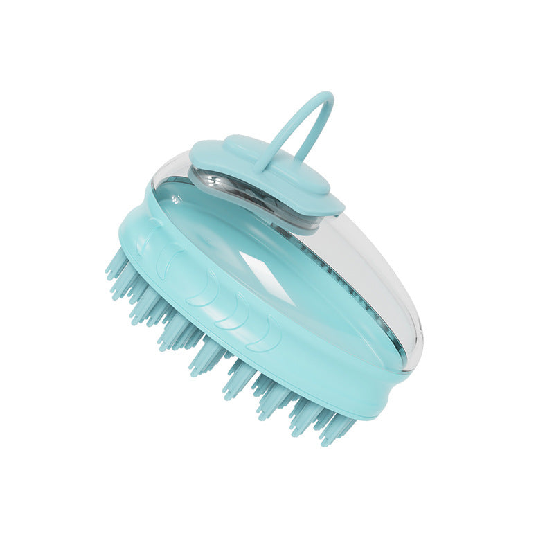 Pet Bath Massage Rub Grooming Brush Cleaning Tool