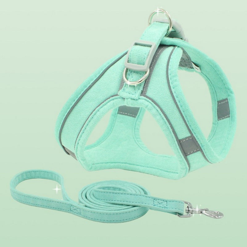 Pet Vest Chest Harness Leash Control Safety Lead