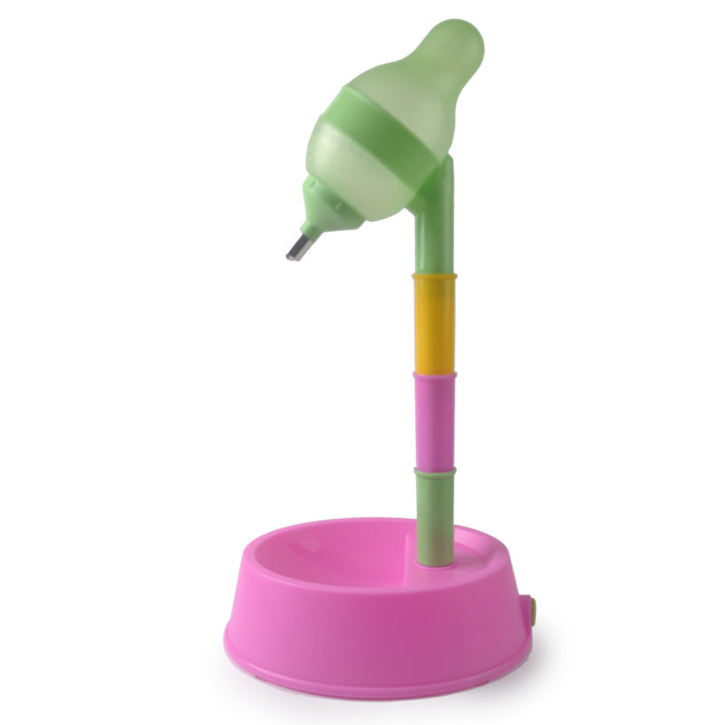 Adjustable Pet Automatic Water Dispenser Feeding Bowl Stand