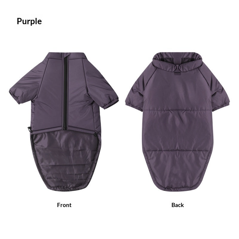 Cotton Pet Two Leg Jacket Warm Clothing