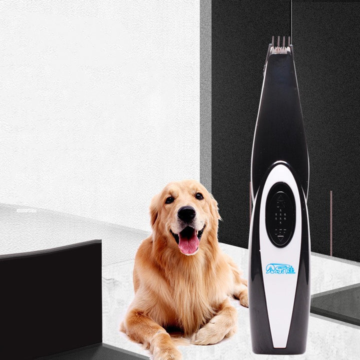 Pet Nail Grinder Hair Trimmer Rechargeable Grooming Clipper