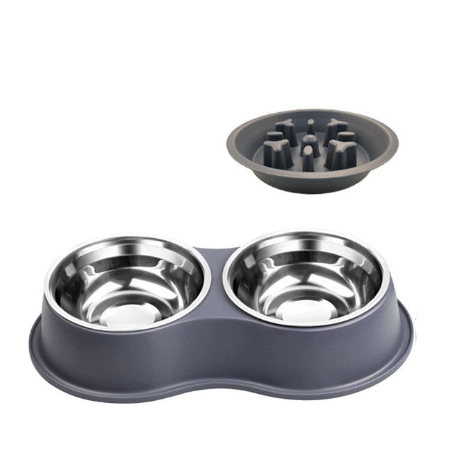Removable Slow Feeding Pet Bowl